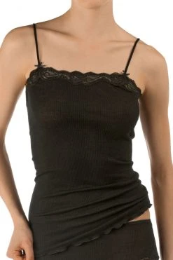 Calida: Richesse Lace Spaghetti-Top Merino