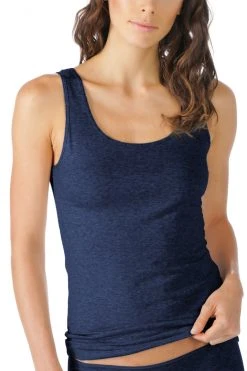 Mey Damenwäsche: Serie Cotton Pure Top, Breite Träger