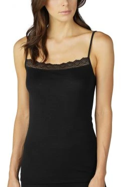 Mey Damenwäsche: Serie Silk Touch Wool Spaghetti-Top, Wolle+Seide