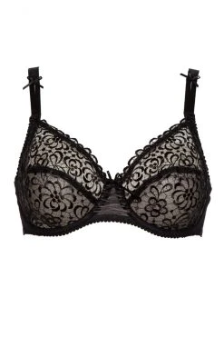 Antinea: Fashion Guipure Bügel-BH, Wohlfühl-Schale