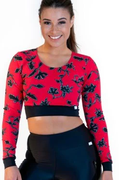 Calao: Fitness Crop Top - Phoenix
