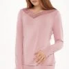 Lisca: Isabelle Pyjama-Top, Langarm -PrimaDonna-Shop 2624021218sanfteroseMR 13970 Zoomify2Front 1000x1500 15