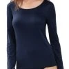 Mey Damenwäsche: Serie Emotion Shirt Langarm -PrimaDonna-Shop 2627932218nightblue408 12007 Zoomify2Front 1000x1500 15