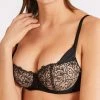 Aubade: Karl Lagerfeld X Aubade Halbschalen-BH, Unterlegt