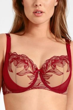 Aubade: Fleur De Tattoo Komfort Halbschalen-BH