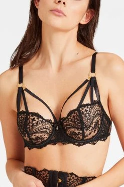 Aubade: Ecrin Noir Halbschalen-BH