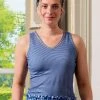 Pip Studio: Loungewear 2022 Tessy Little Sumo Stripe Top Sleeveless -PrimaDonna-Shop 2655144218darkblueDBL 14351 Zoomify2Front 1000x1500 15