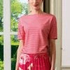 Pip Studio: Loungewear 2022 Tjessy Little Sumo Stripe Top Short Sleeve -PrimaDonna-Shop 2655153218redRED 14349 Zoomify2Front 1000x1500 15
