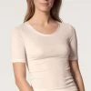 Calida: True Confidence Shirt Kurzarm, Merino