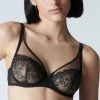Simone Perele: Singuliere Triangel-BH, Vollschale Mit Tiefem Dekolleté -PrimaDonna-Shop 2669690218schwarz015 14760 Zoomify2Front 1000x1500 15