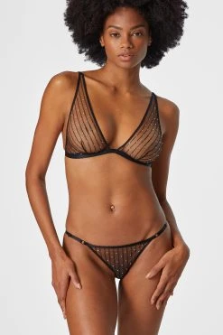 Aubade: Boite à Désir Nuit Etoilée Set (Bralette & Slip)